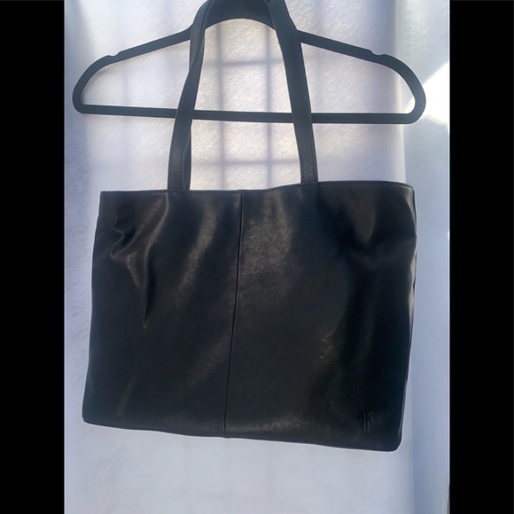 Frye Madison Leather Black Tote - Picture 2 of 9